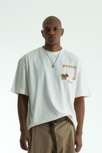 Heritage Patchwork Design Oversize T-Shirt