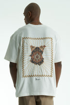 Heritage Patchwork Design Oversize T-Shirt