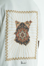 Heritage Patchwork Design Oversize T-Shirt