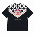 Bloom Patchwork Design Oversize T-Shirt