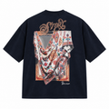 Tell a Story Patchwork Design Oversize T-Shirt